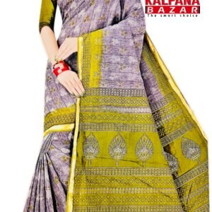 Printed cotton saree